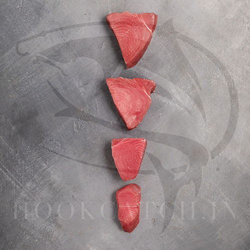 Tuna Fish Cubes Hook Catch Seafood